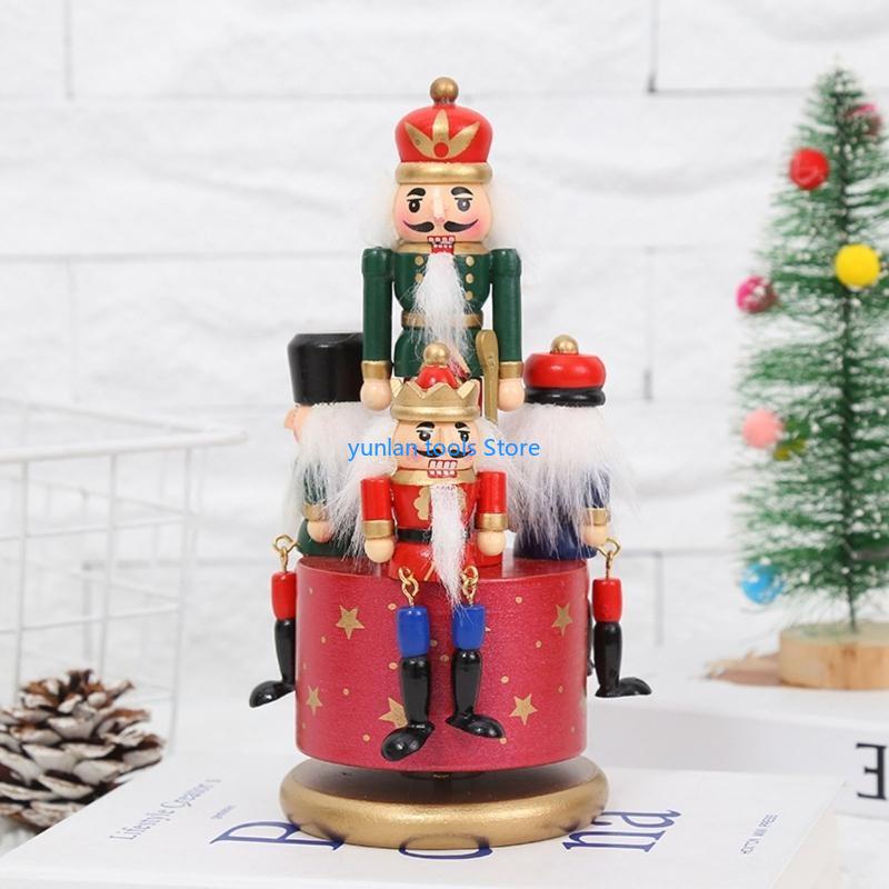 50LB 4 in 1 Wooden Nutcracker  - Nutcracker Figurine 评论和价格
