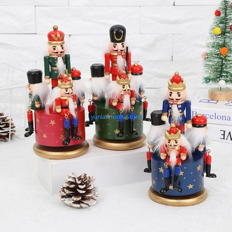 50LB 4 in 1 Wooden Nutcracker  - Nutcracker Figurine 评论和价格
