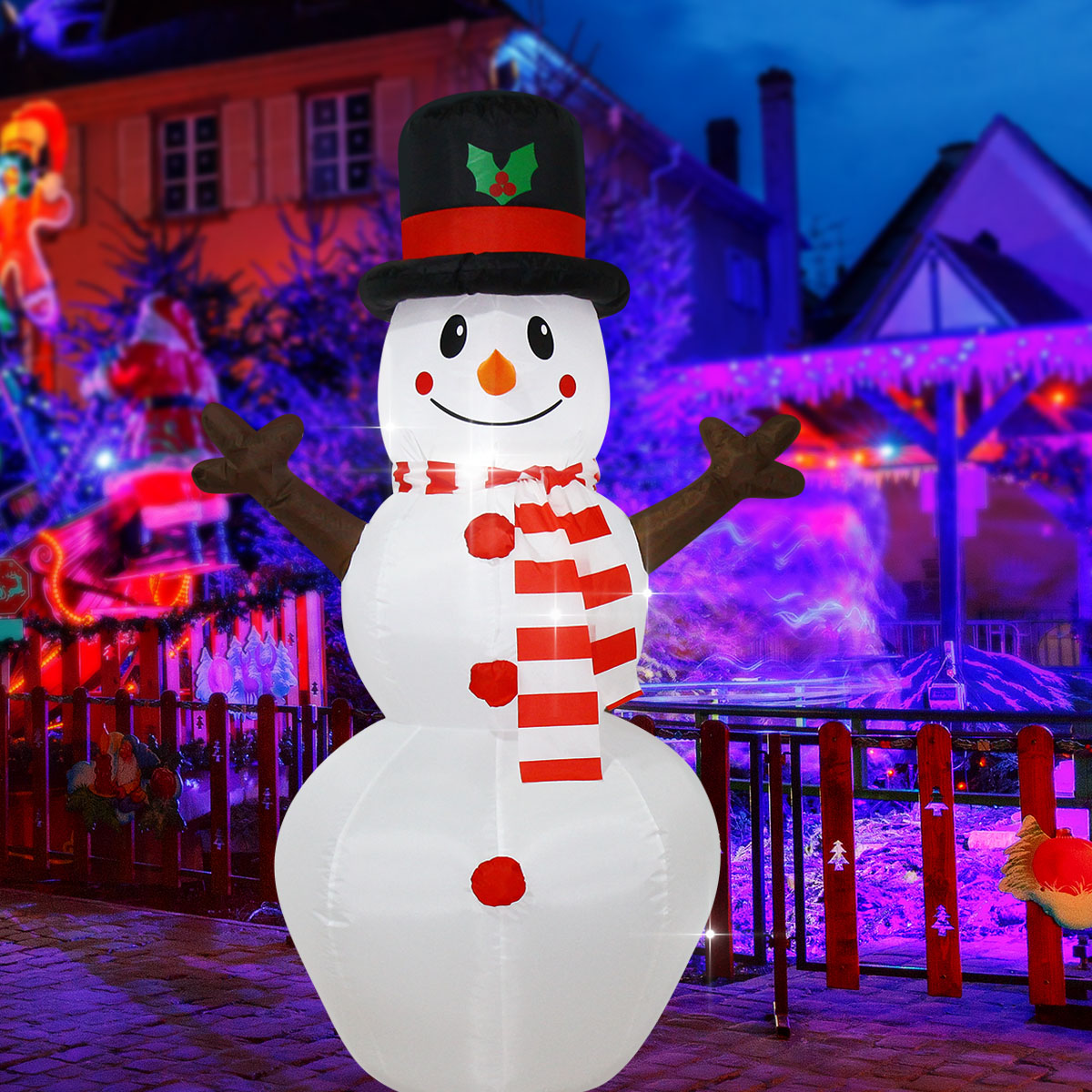Christmas Inflatable Outdoor D - Christmas Lights Outdoor 评论和价格