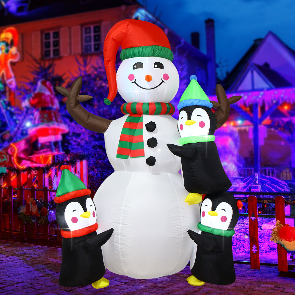 Christmas Inflatable Outdoor D - Christmas Lights Outdoor 评论和价格