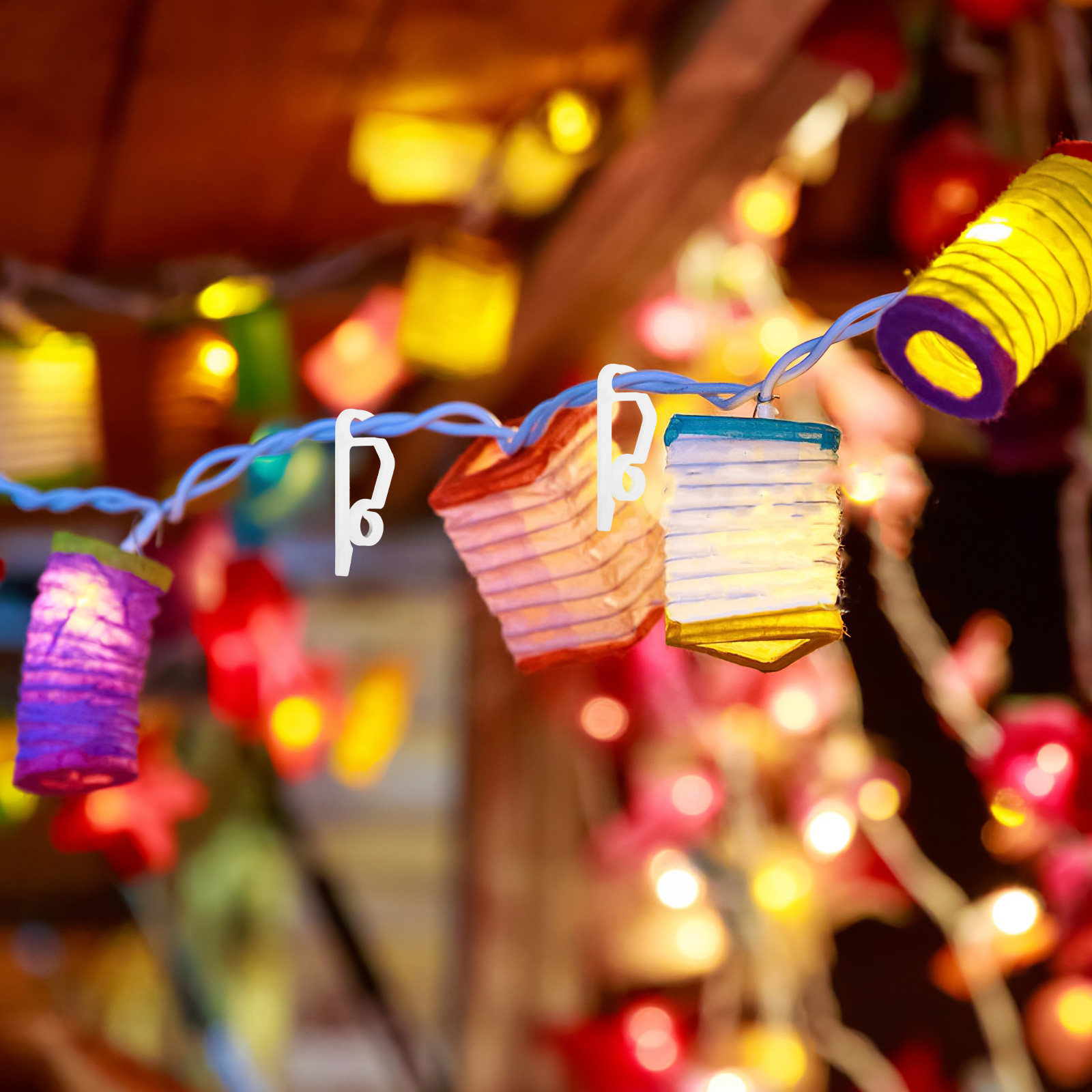 50Pcs String Light Hooks Outdo - Christmas Lights Outdoor 评论和价格