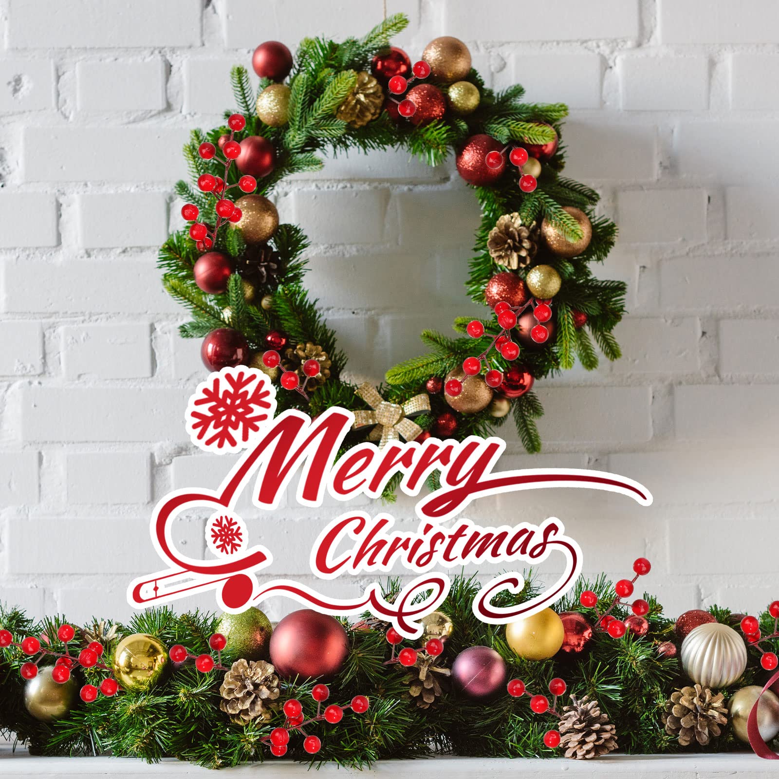 Artificial Pine Branches Fake  - Christmas Wreath Fake 评论和价格