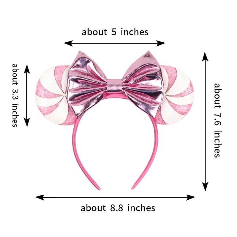 2026 Mickey Mouse Ears Headban - Ribbon Bow Gift 评论和价格