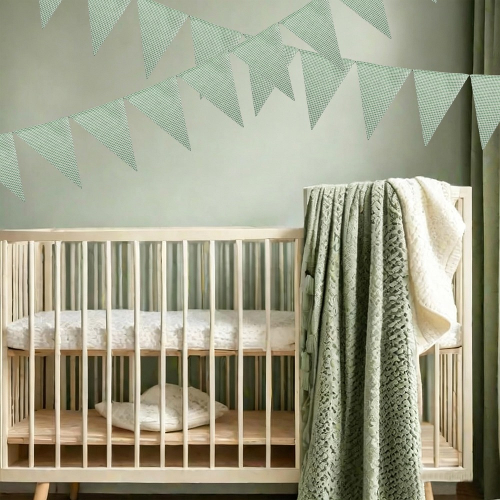 Sage Green White Fine Plaid Fa - Christmas Throw Blanket 评论和价格